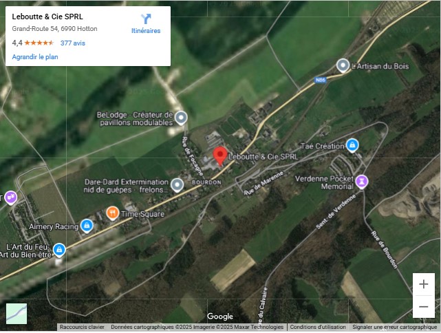 Localisation map Leboutte